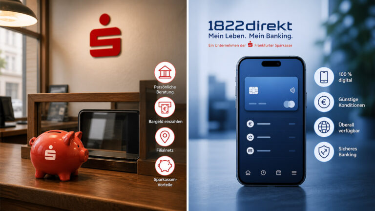 1822direkt vs. Sparkasse